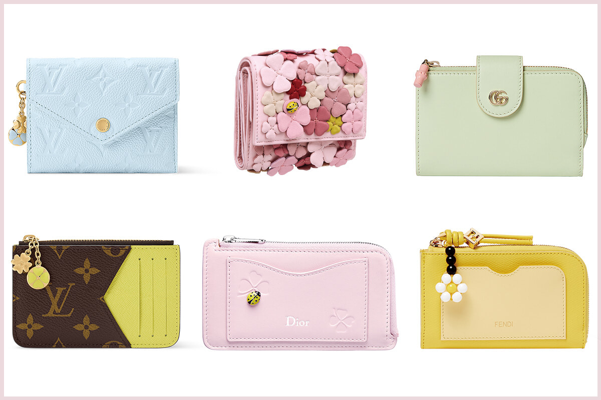 日本限定品も続々! 最強開運日までに入手したい、春のラッキーミニ財布。