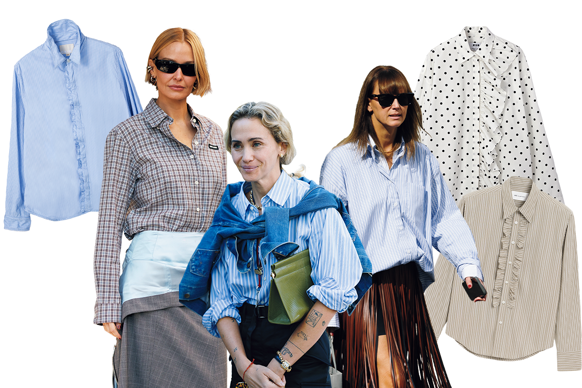 【春のおしゃれQ＆A】 今シーズン、フェミニニティが際立つシャツを着るならば？