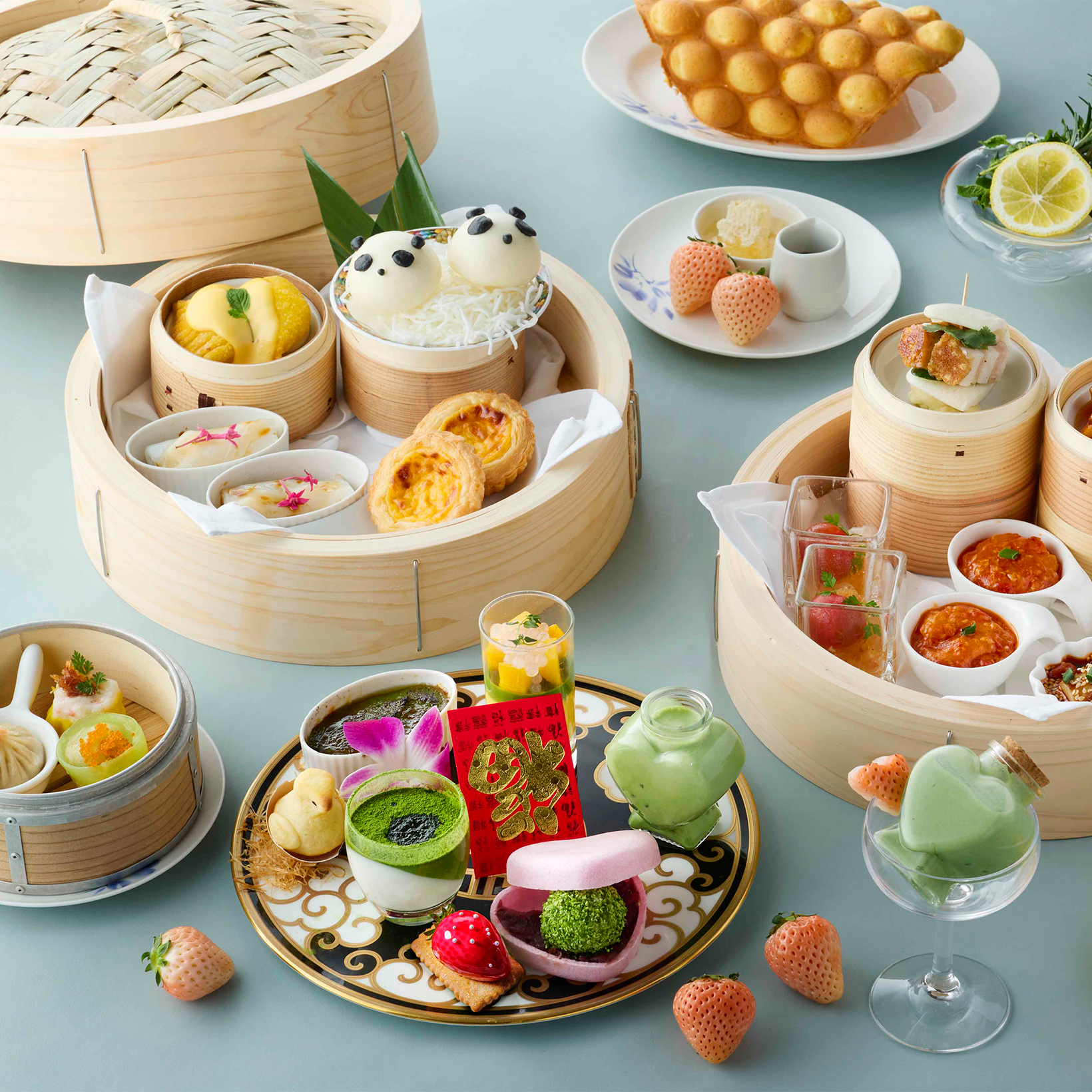 点心・抹茶・香港スイーツが主役！ 広東スタイルのアフタヌーンティーで初夏のひとときを満喫。