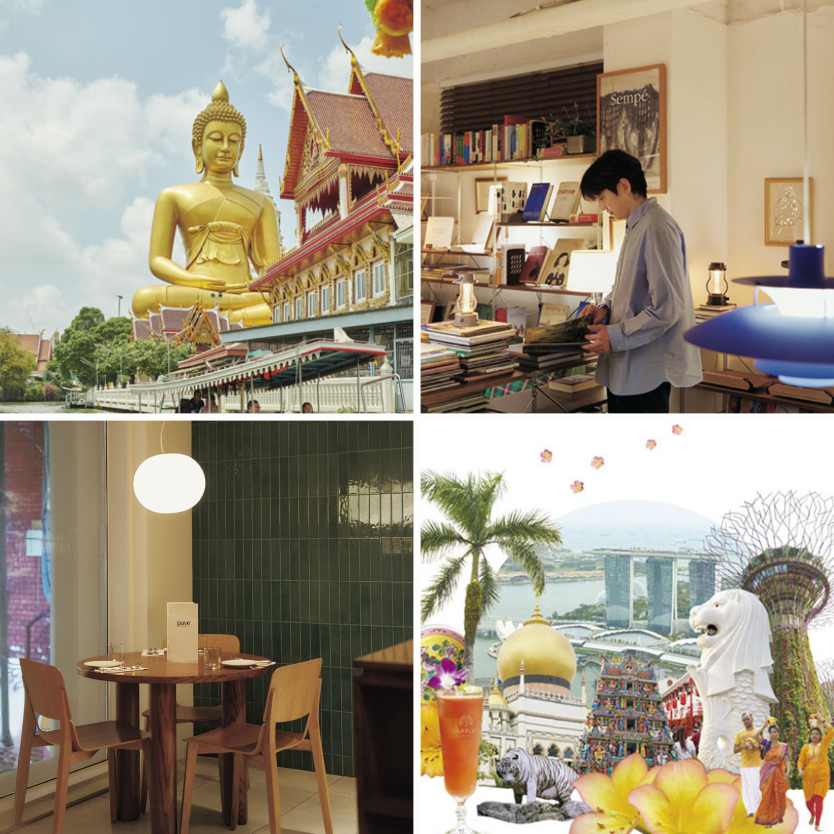 GWはアジア旅行へ行く人必見！ シンガポール、韓国、バンコク。大人の旅特集まとめ。