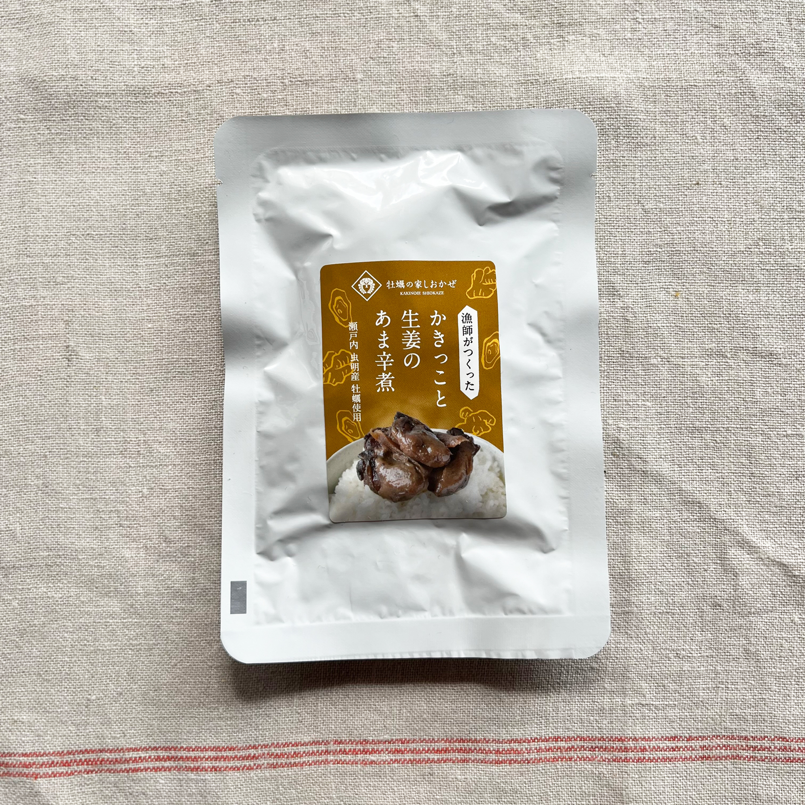ご飯が止まらなくなる、牡蠣と生姜のあま辛煮。
