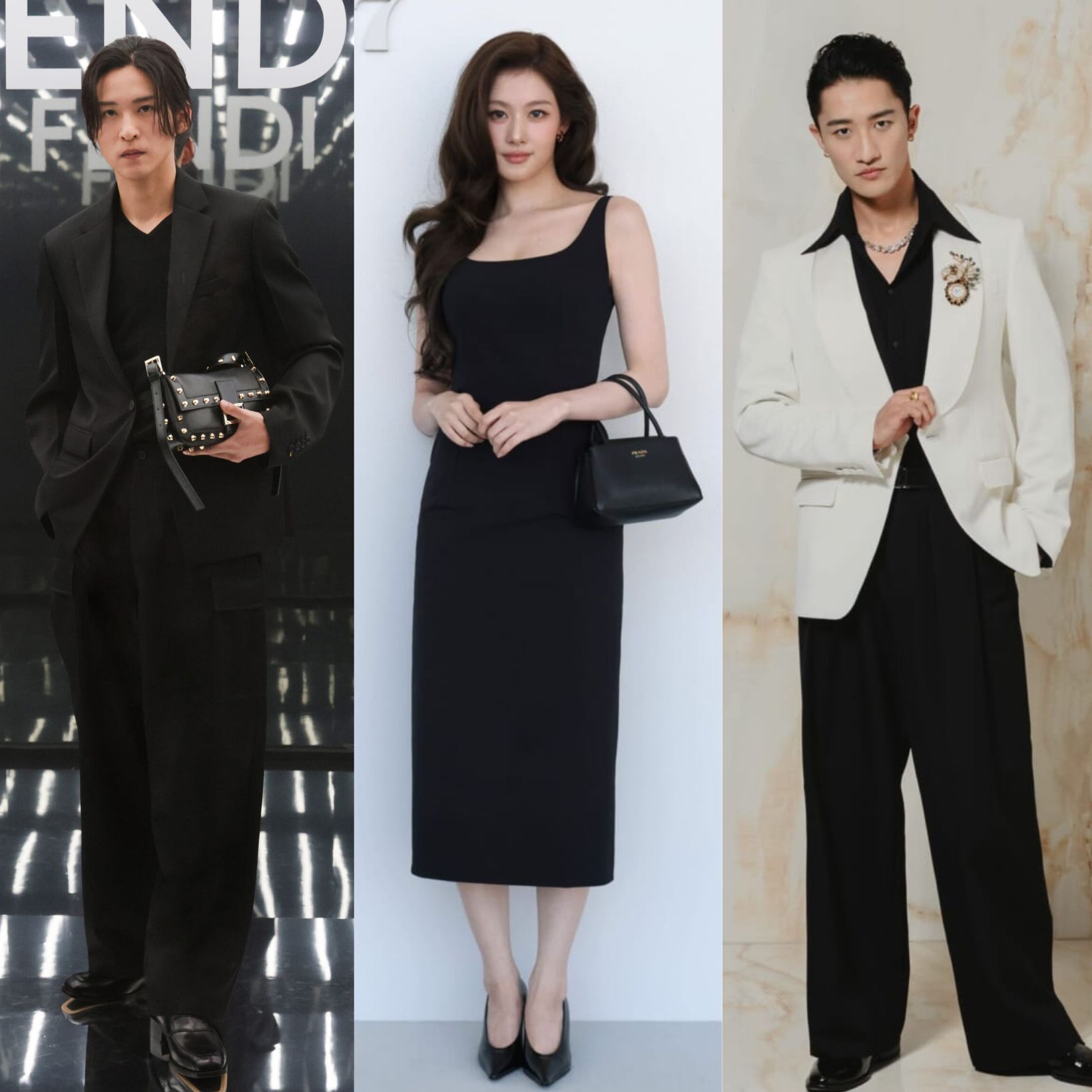 目黒蓮、岩本照、渡辺翔太、MISAMOの3人も！ ミラノコレクションに来場したセレブを総覧。
