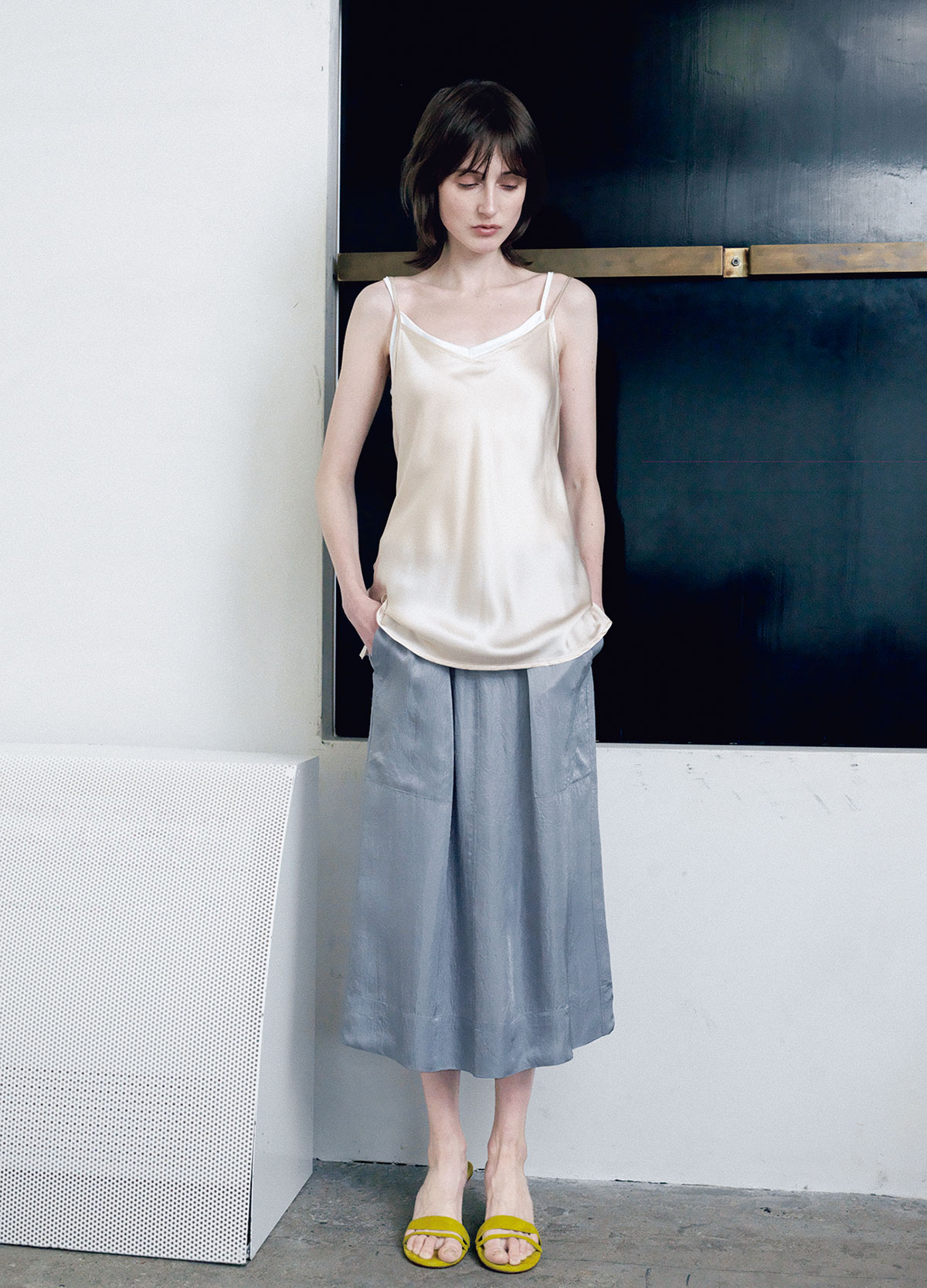 ランジェリーライクなファッション