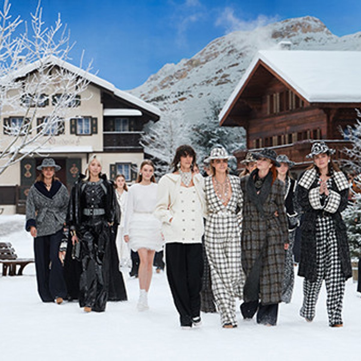 シャネルのキーワード20 雪に包まれたコレクション。