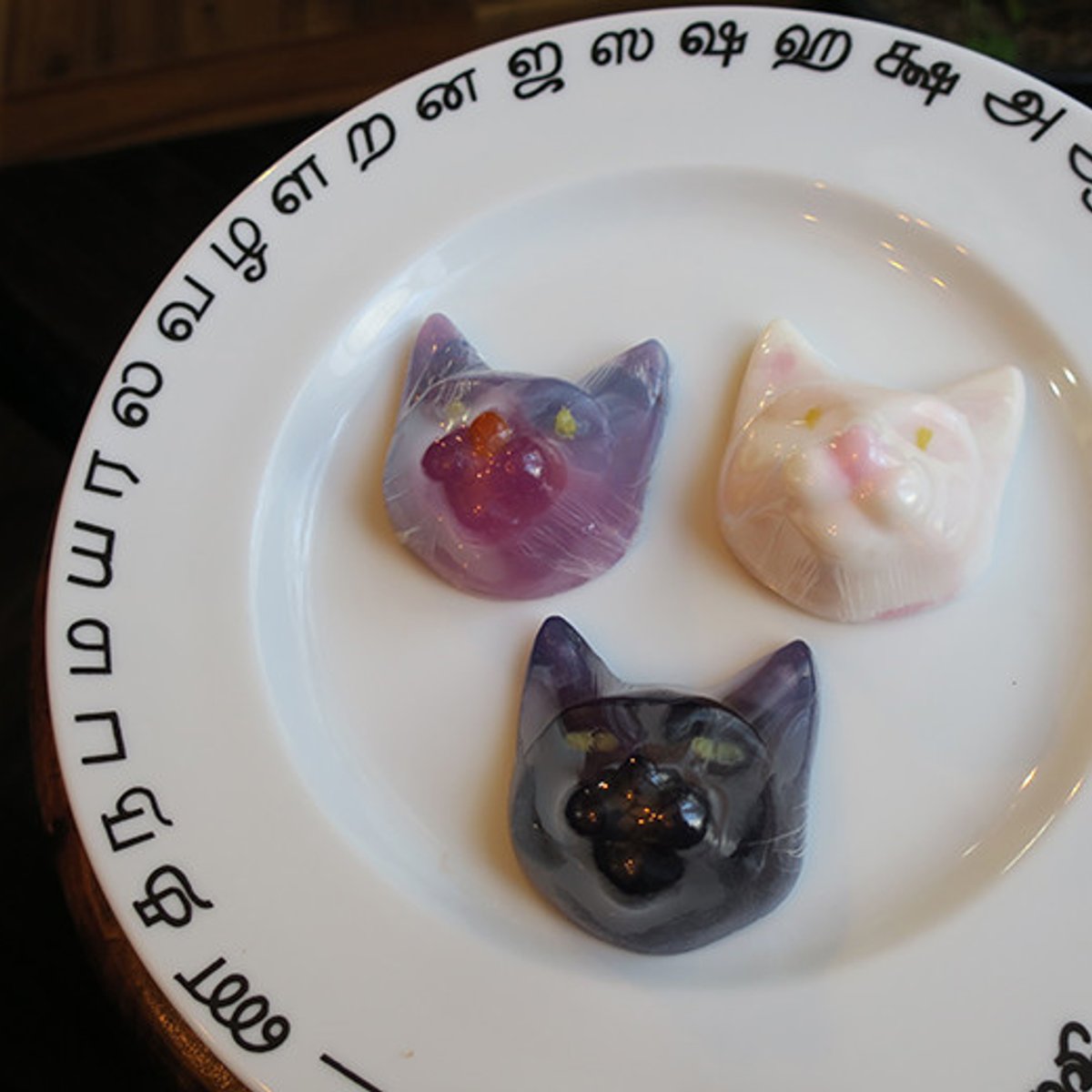 猫の石鹸を作りました。