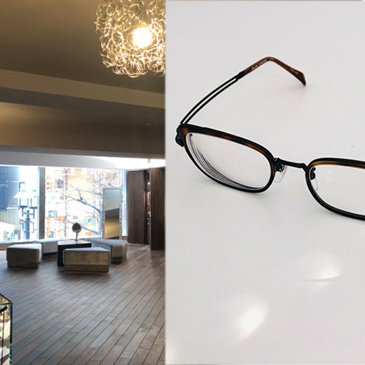 メガネでアンチエイジング！