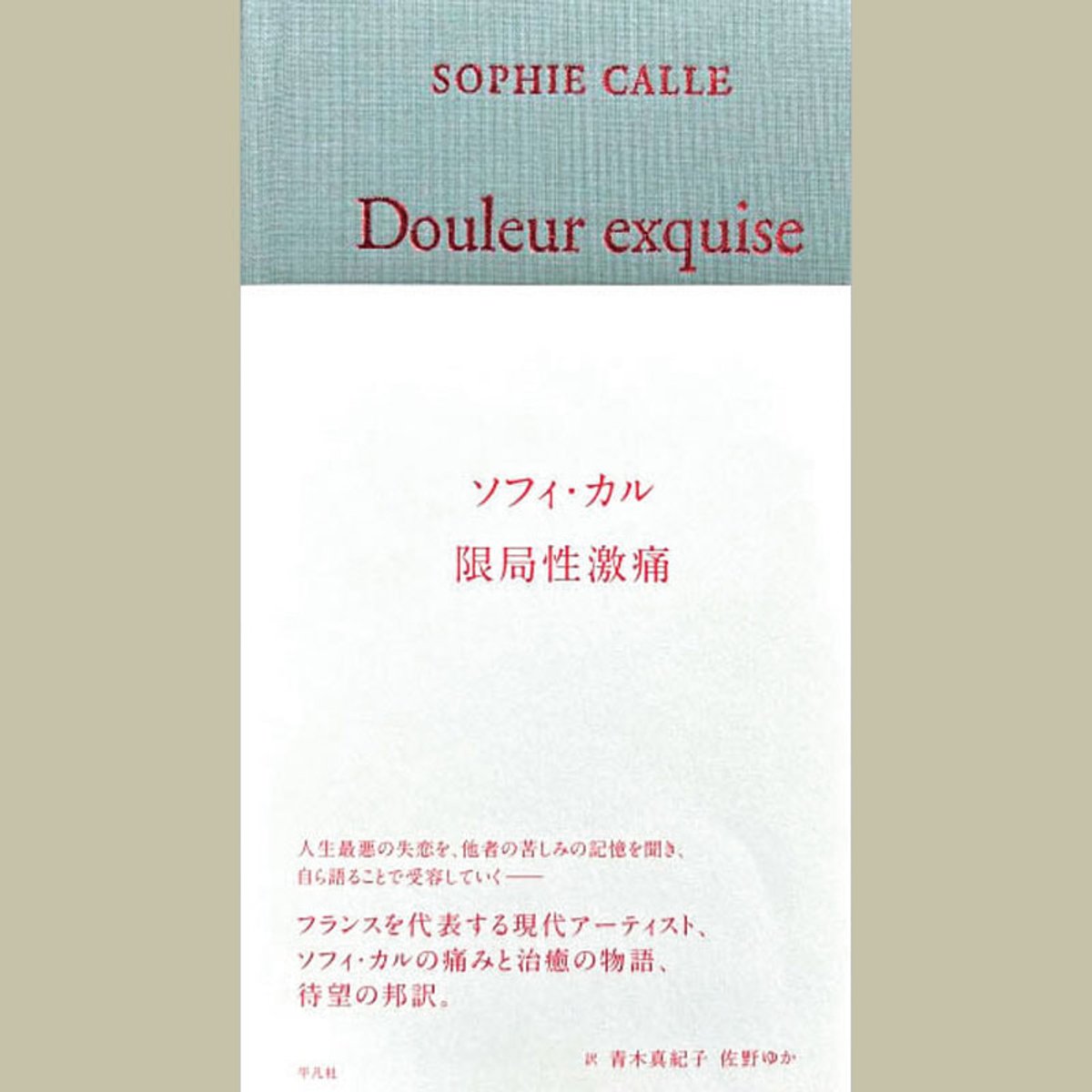 あなたが一番つらかったのは？」ソフィ・カルが描く、痛みと癒やしの