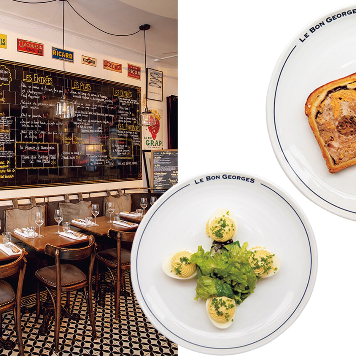 ソムリエと2000種類からワインを選ぶ、パリで絶対行きたい正統派ビストロ「ル・ボン・ジョルジュ」。