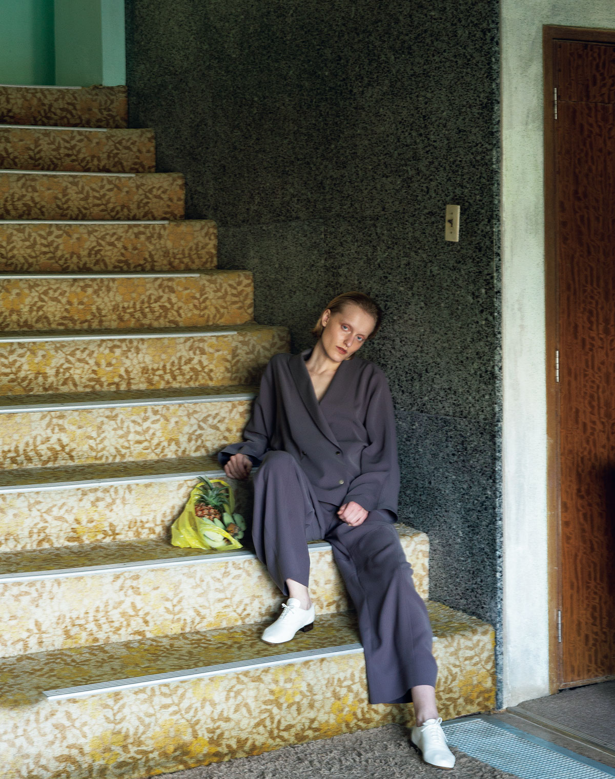 ジョルジオ アルマーニのジャケット＆パンツスタイル