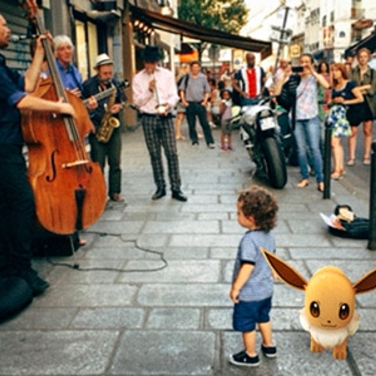 8月のパリは、サン=ジェルマンでポケモンGO その2