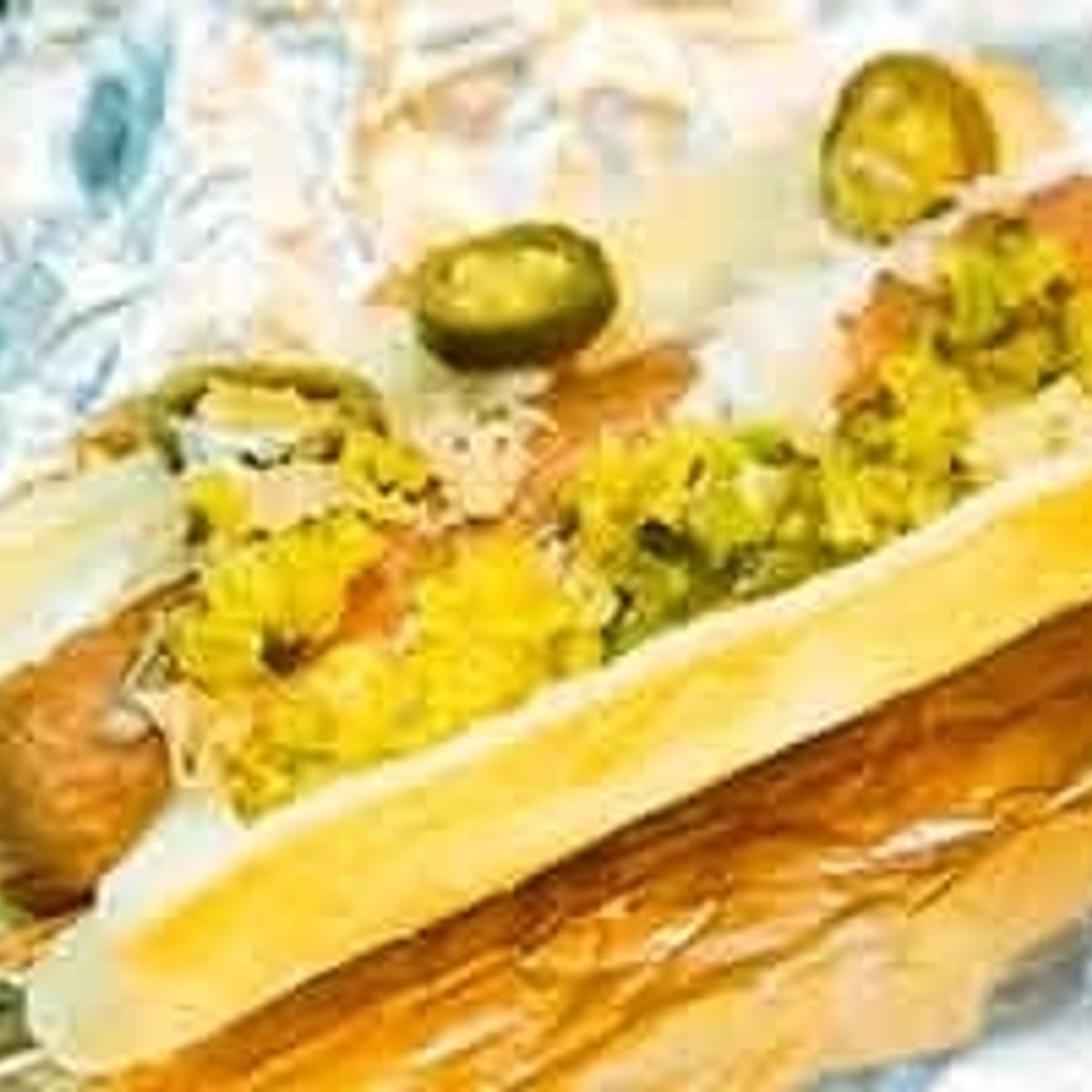夜のみオープン！　ハワイのホットドックワゴン。