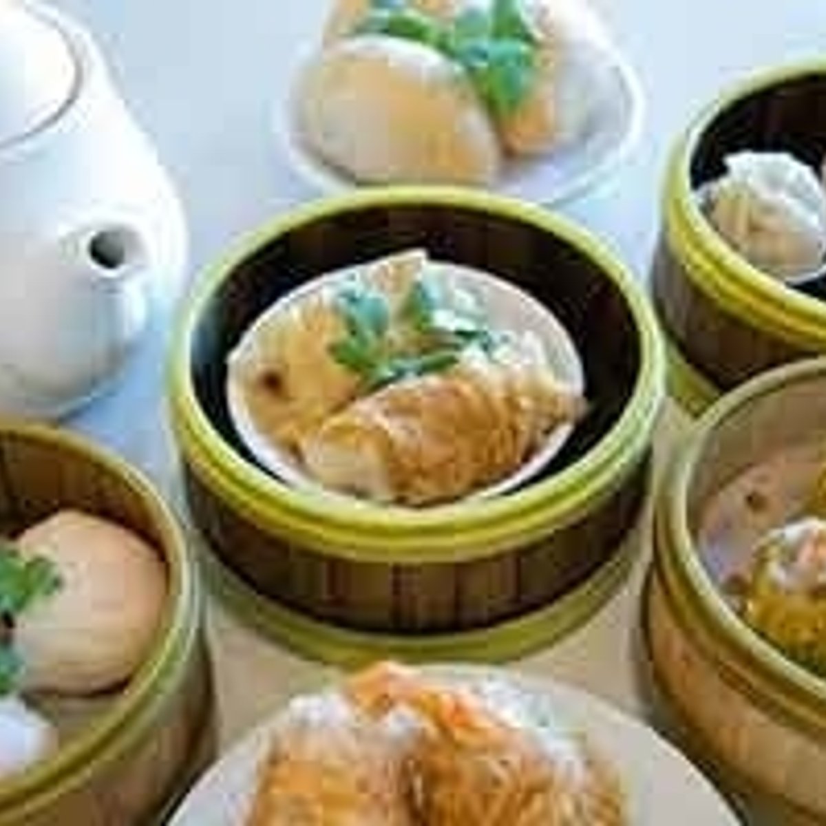 行列が絶えない、オアフの絶品飲茶