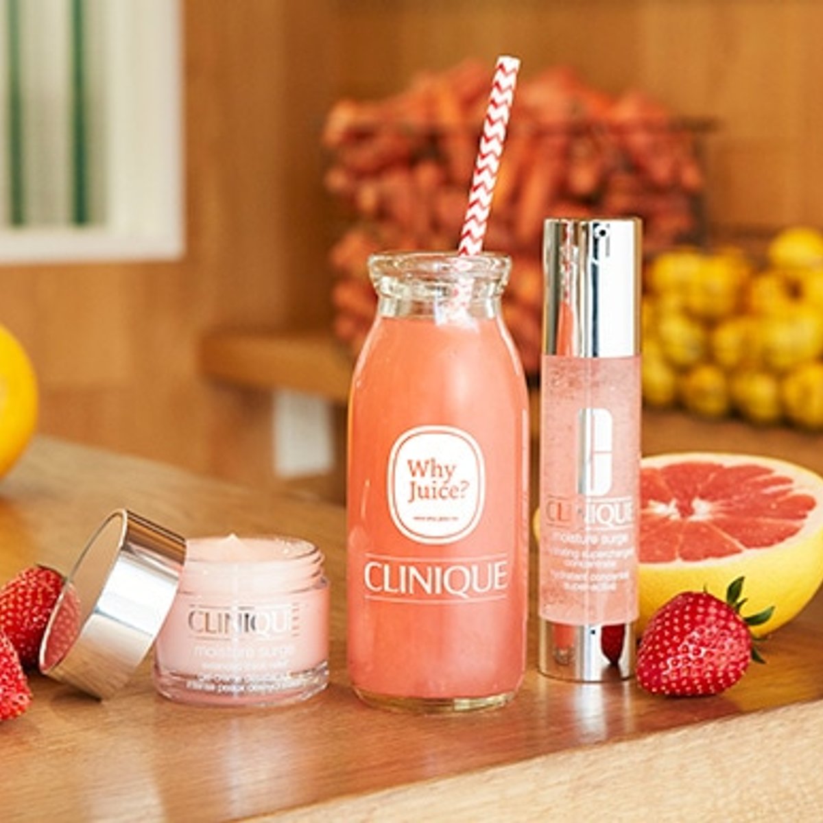 クリニーク×Why Juice?のコラボドリンクで潤いチャージ！