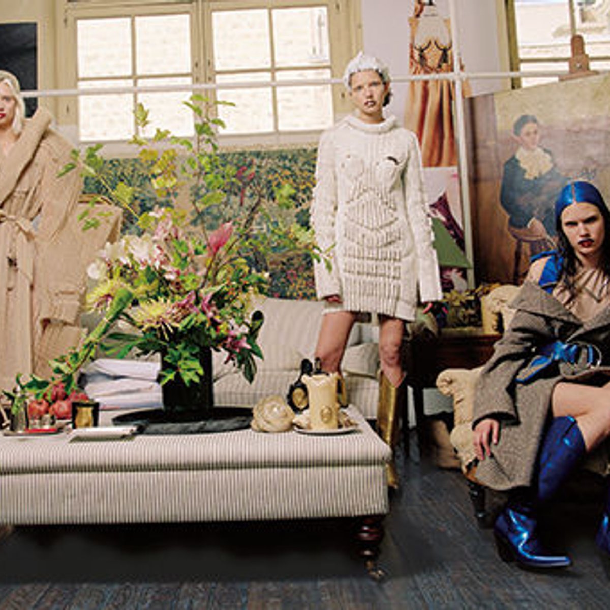 John Galliano ジョンガリアーノ 装飾ベスト ジョン・ガリアーノ