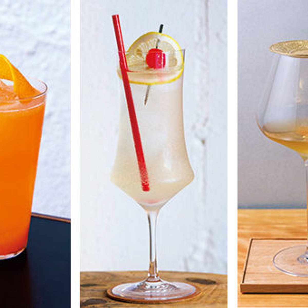 食前酒は、バーテンダー自慢のカクテルで。