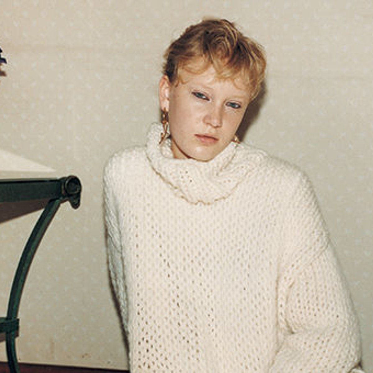 ざっくりしたノスタルジックなチャンキーニットが気分。