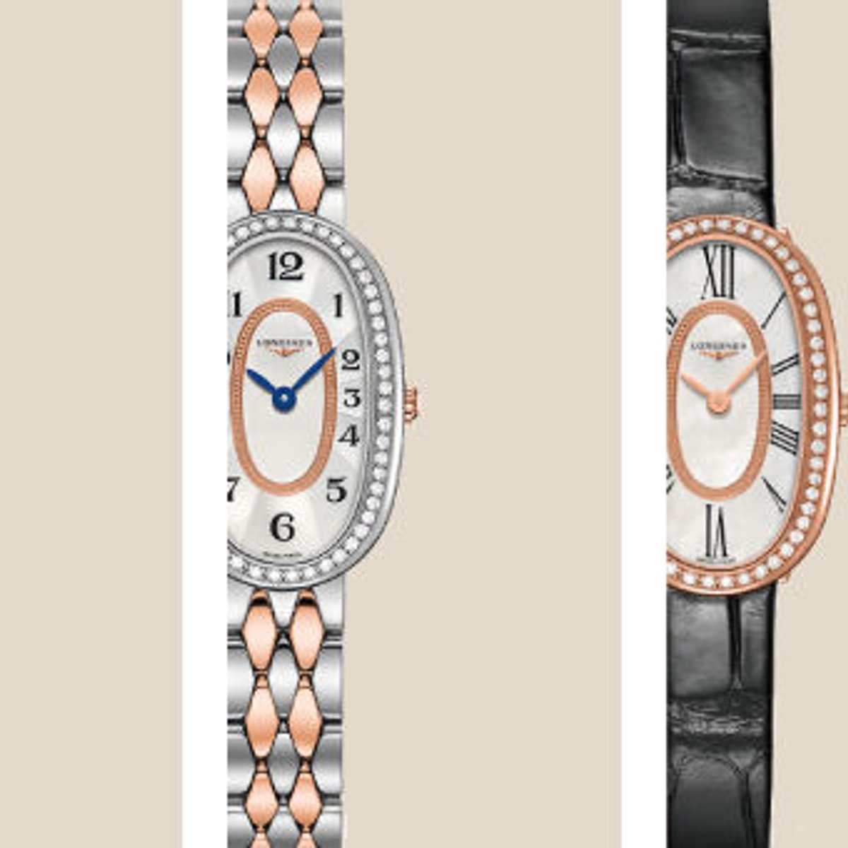 LONGINES ロンジン オーバル パール文字盤 クォーツ　腕時計 クラシカルな気品を愉しむ、ロンジン サンフォネット。 | madameFIGARO