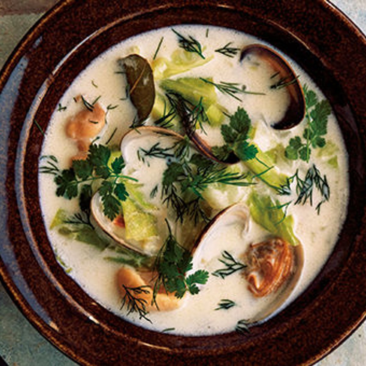 身体あたたまる、キャベツとアサリのクラムチャウダーレシピ。