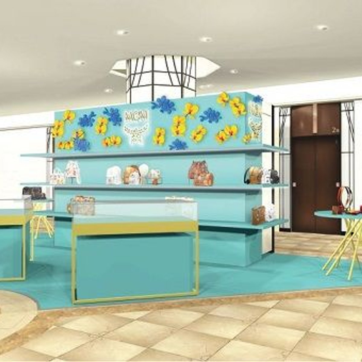 MCMのポップアップストアが阪急うめだ本店にて開催。