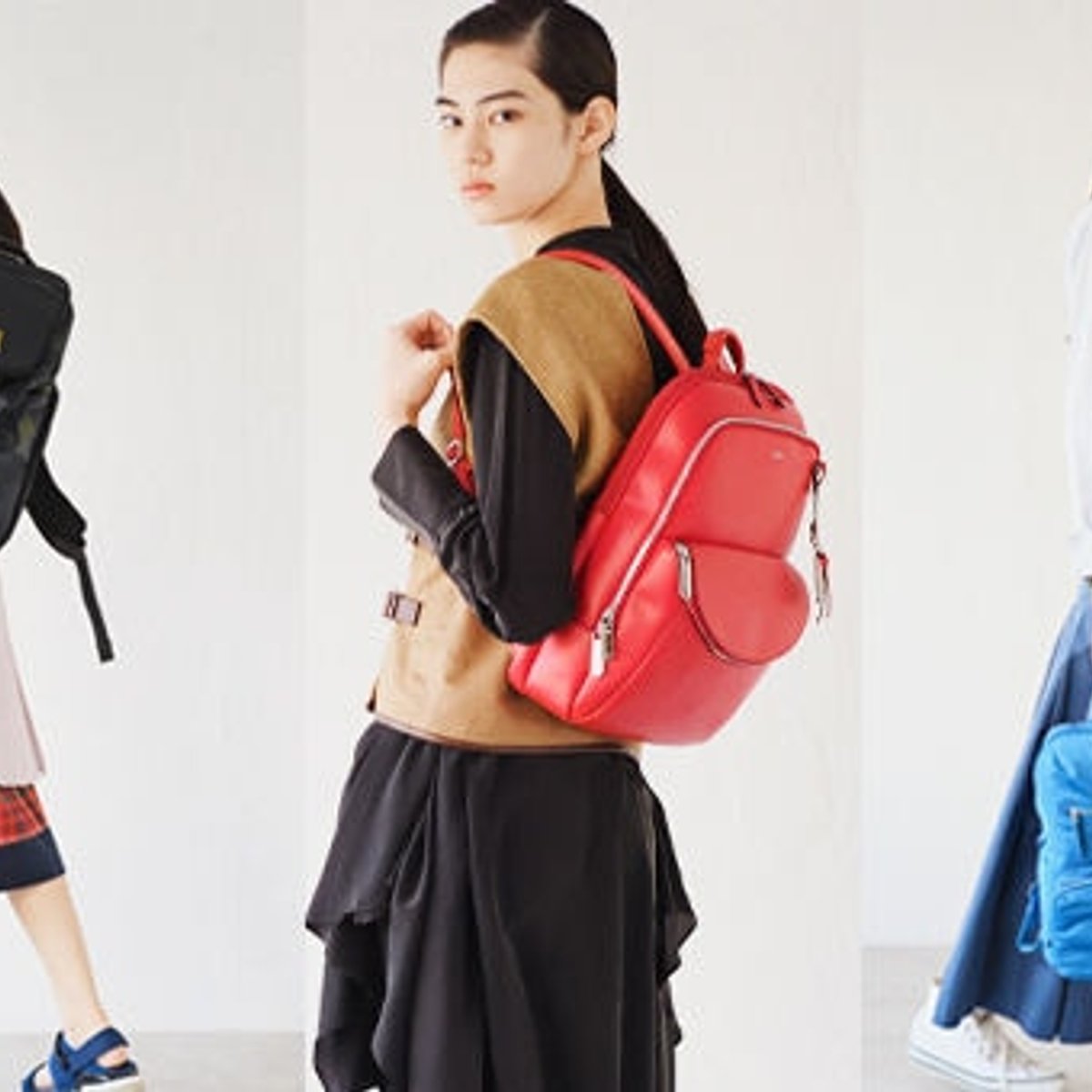 自分らしく生きる女性たちへ、トゥミのバックパック。