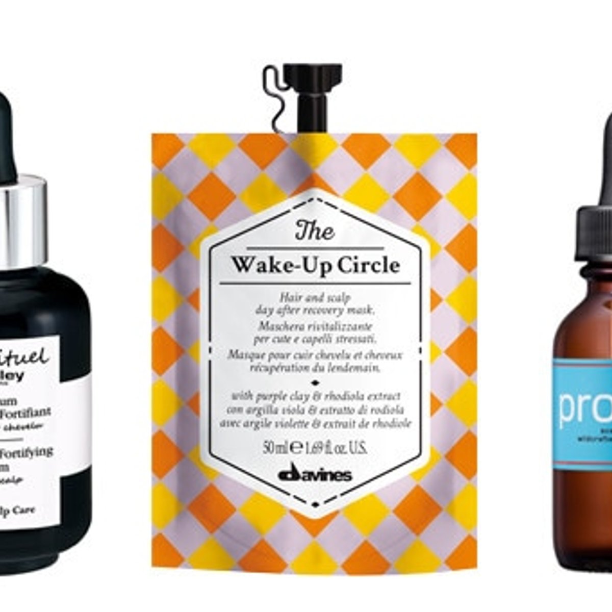 頭皮に確かな変化をもたらす、スペシャルケア3品。