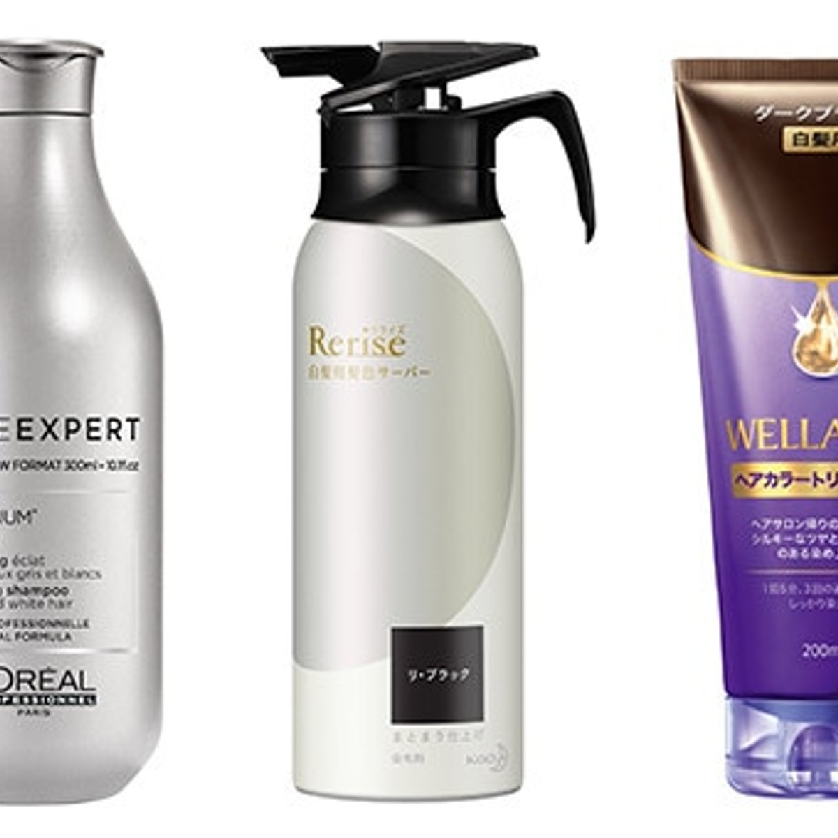 次世代型カラーケアアイテムで、白髪を美しく。