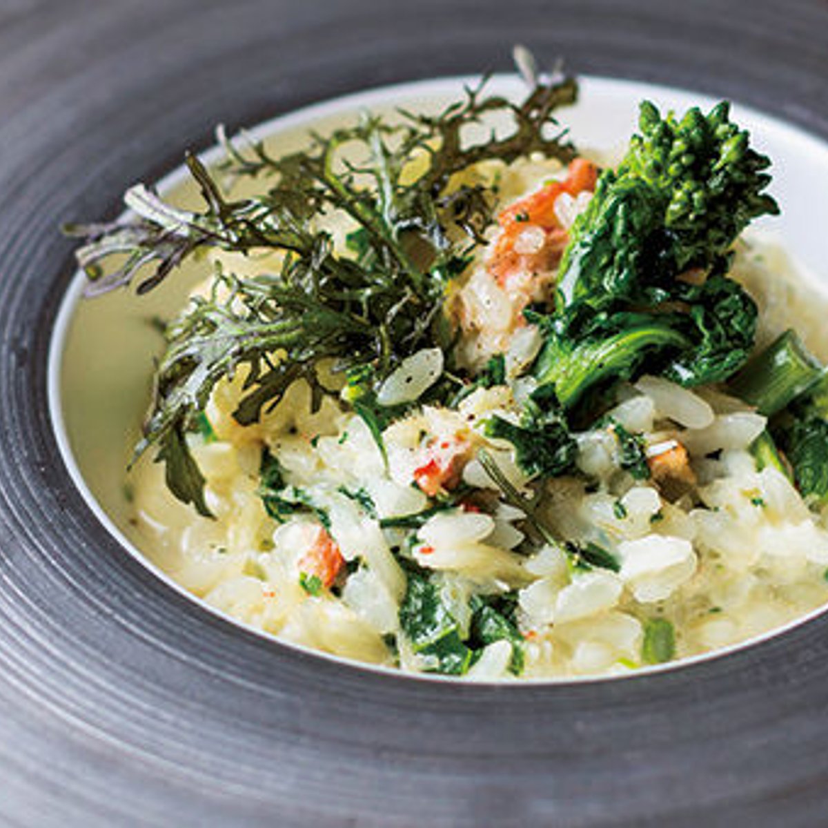 伝統的なフレンチを現代風に、自由が丘ディナーの締めにおいしいリゾットを。