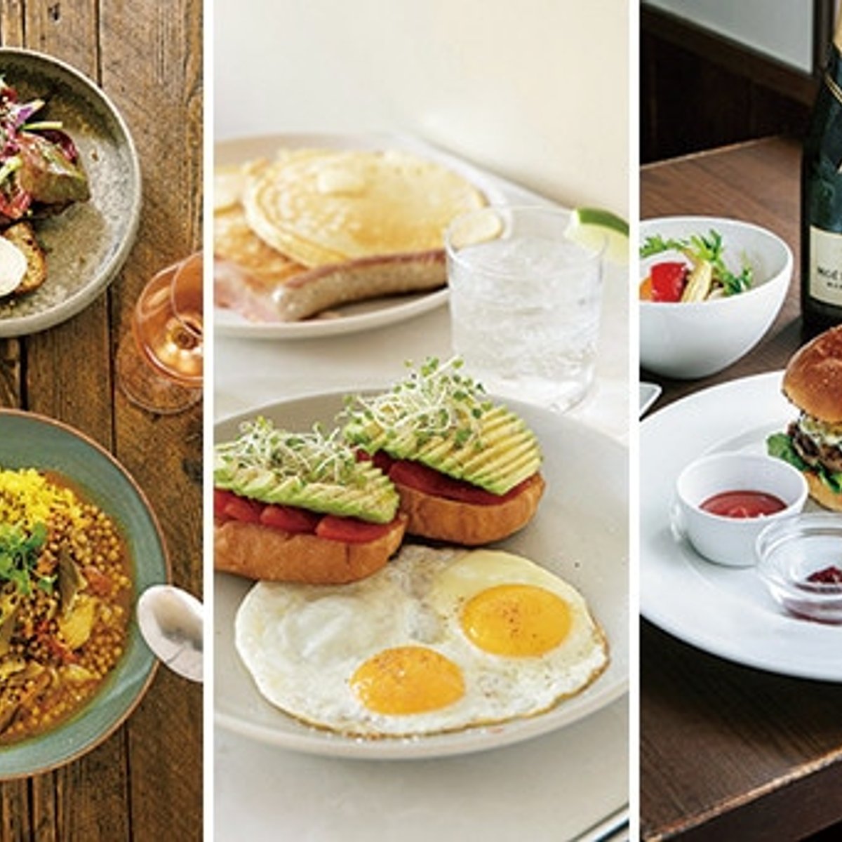 休日は華やかに、美酒と贅沢ブランチで。