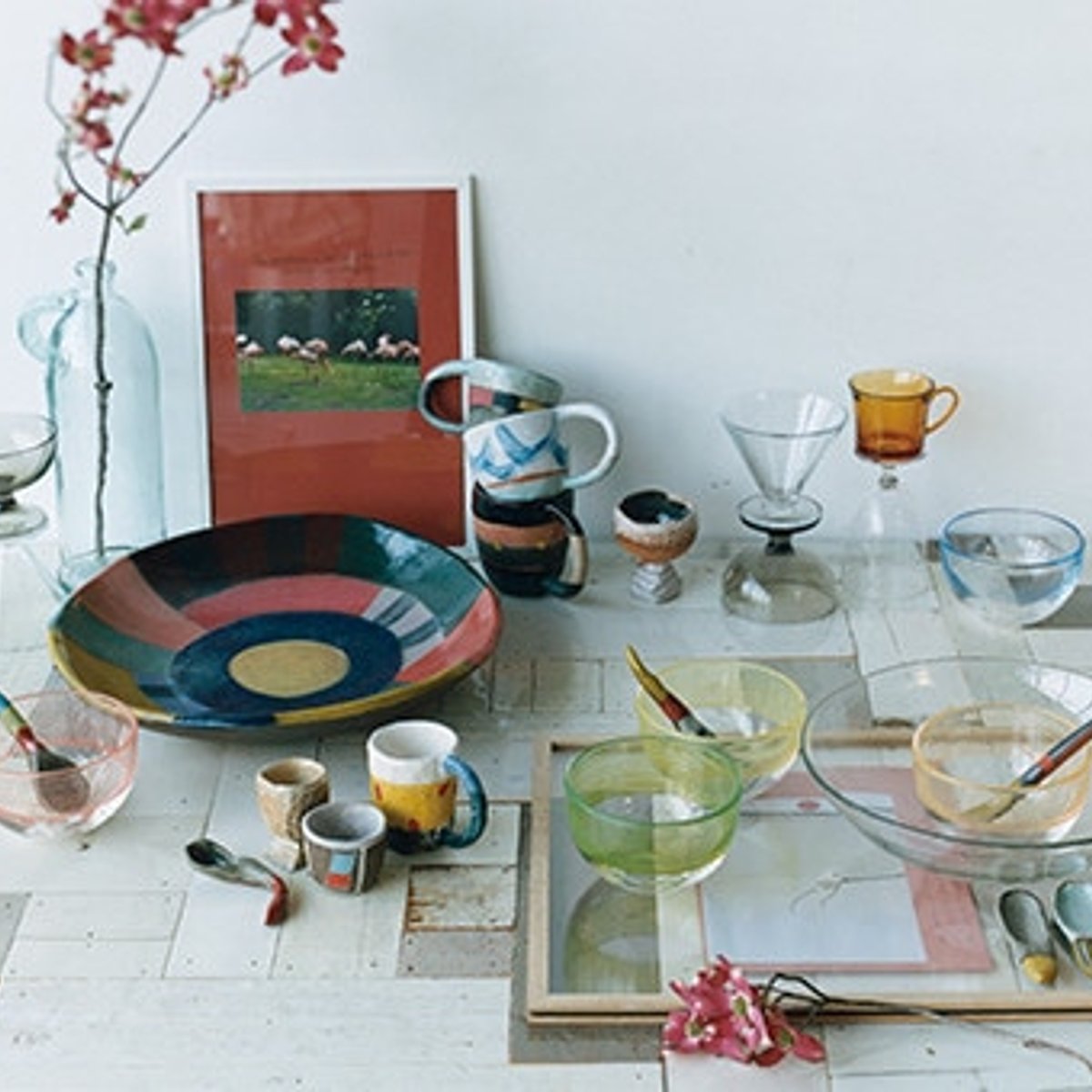 アートのように飾ればますます食生活が楽しくなる。