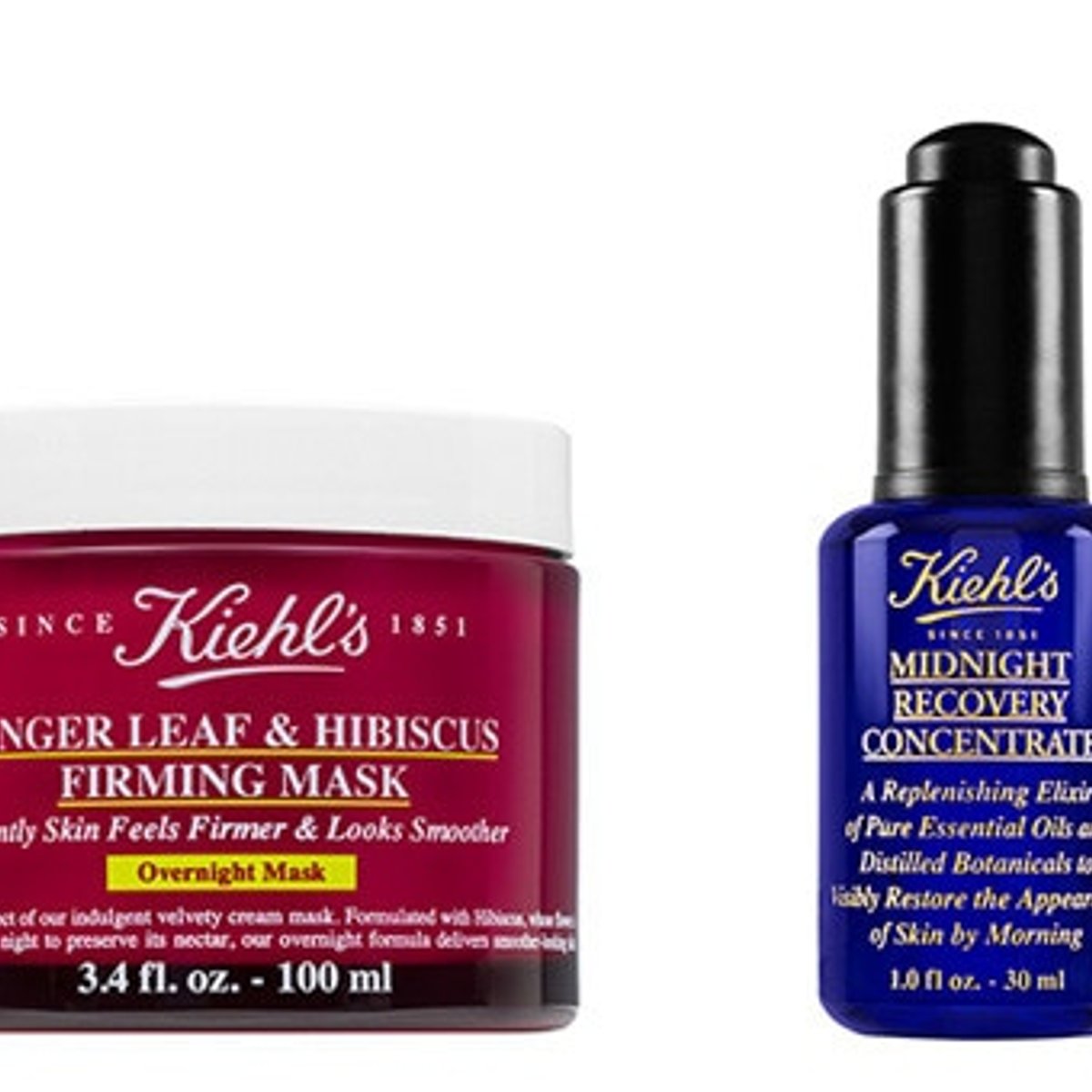 キールズの夜用マスク＋オイルで、寝ている間に美肌ケア！