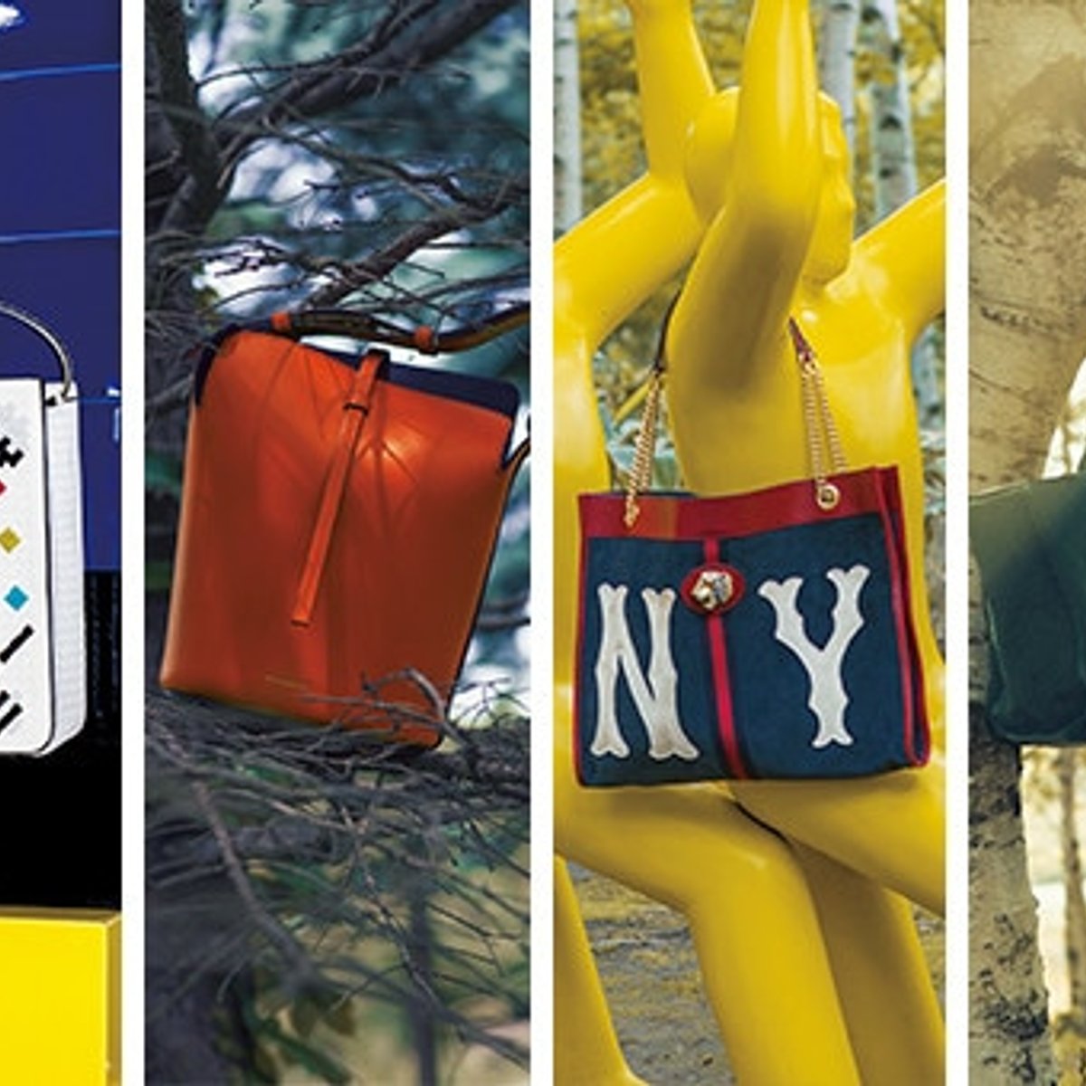 その先にいざなう、バッグとシューズ。