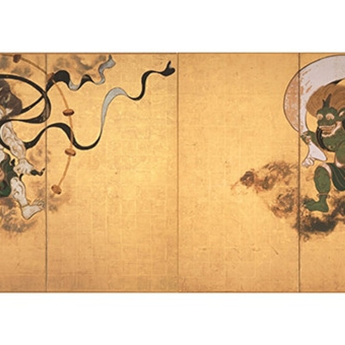 若冲の後は『風神雷神図屏風』。日本の傑作はパリで見る