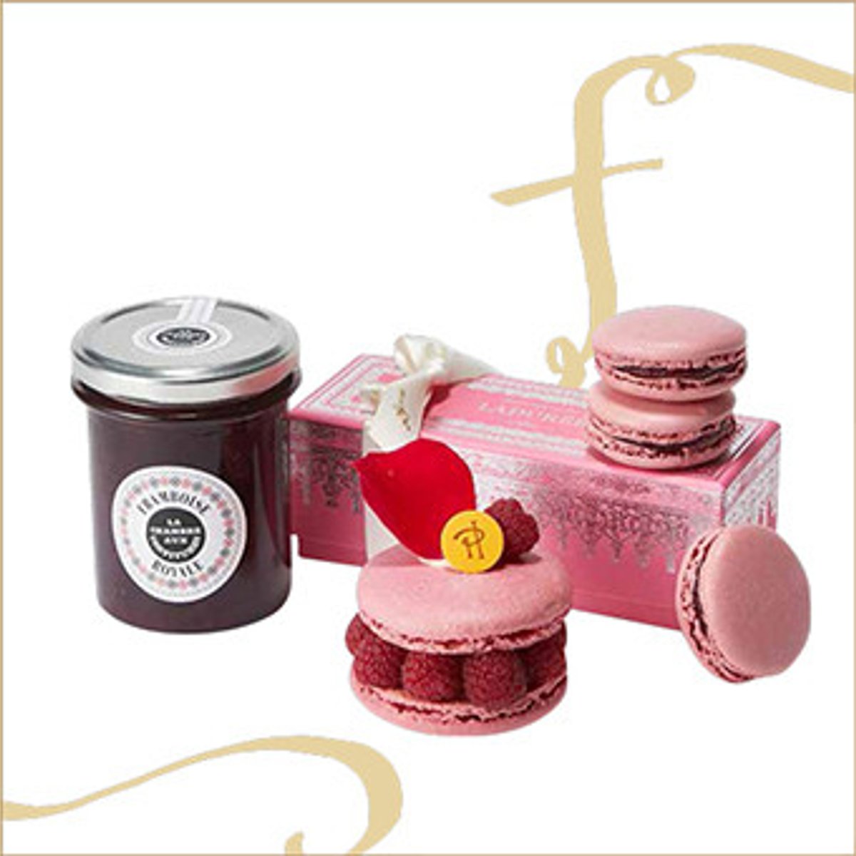 【フランス名品 F】フランボワーズの甘美なお菓子。