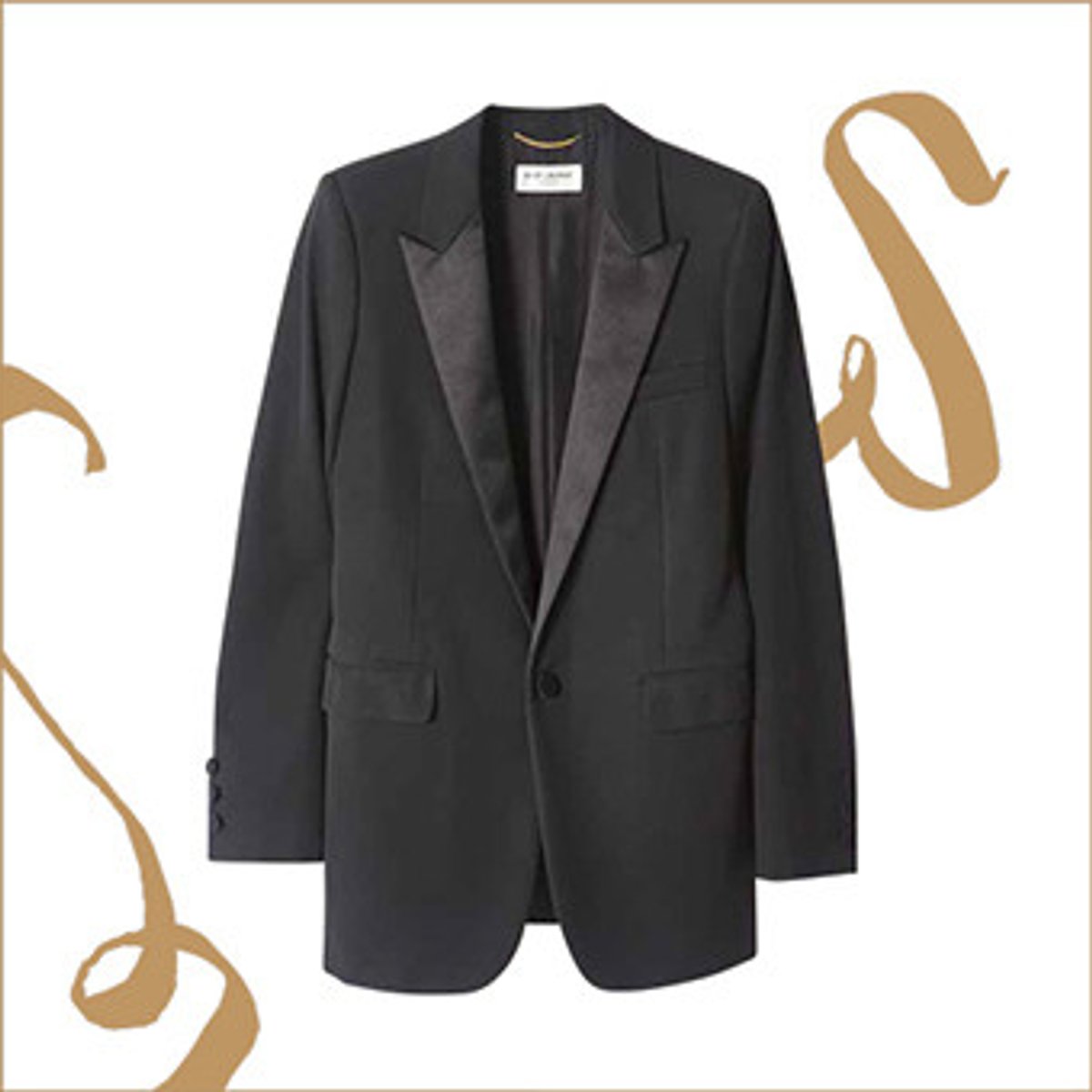 【フランス名品 S】ジェンダーレスなサンローランのジャケット。