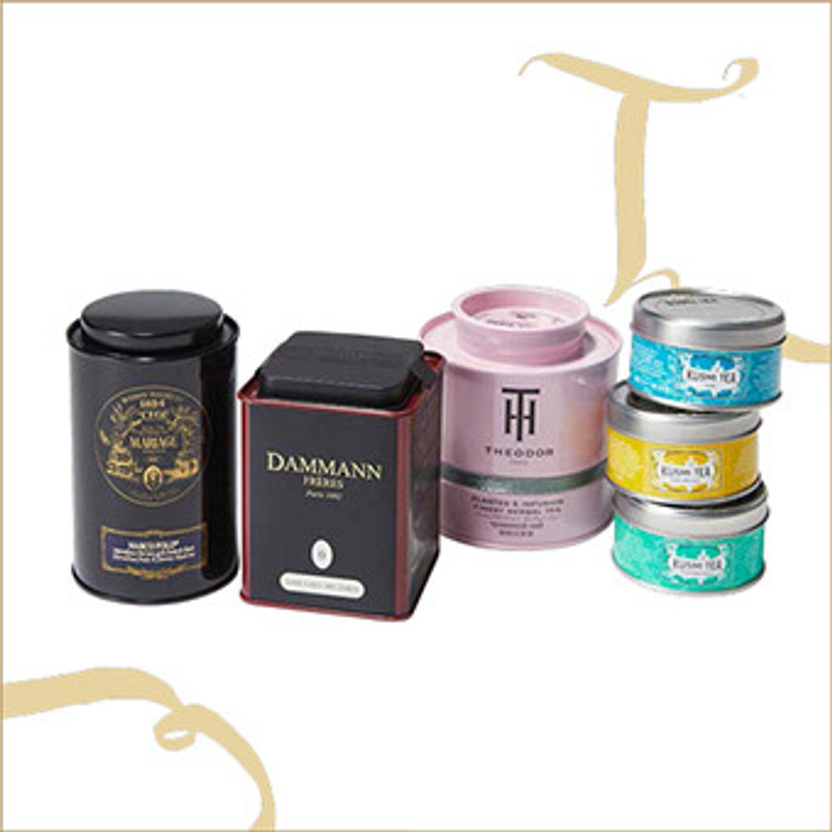 【フランス名品 T】逸品揃い！ 紅茶とハーブティー。