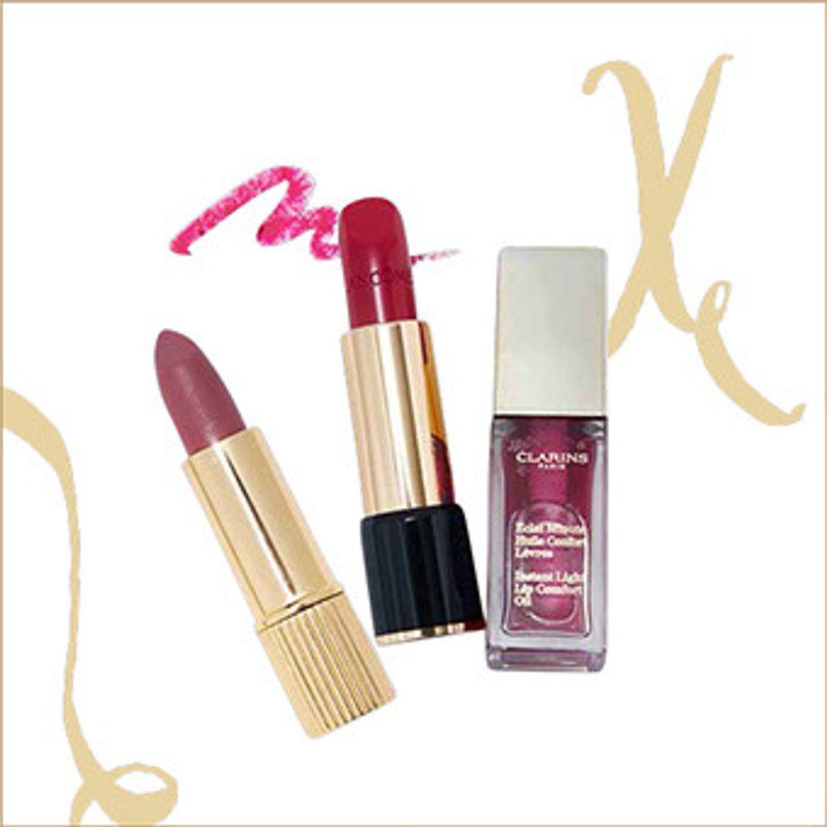 【フランス名品 X】キスしたくなる真っ赤なルージュ。