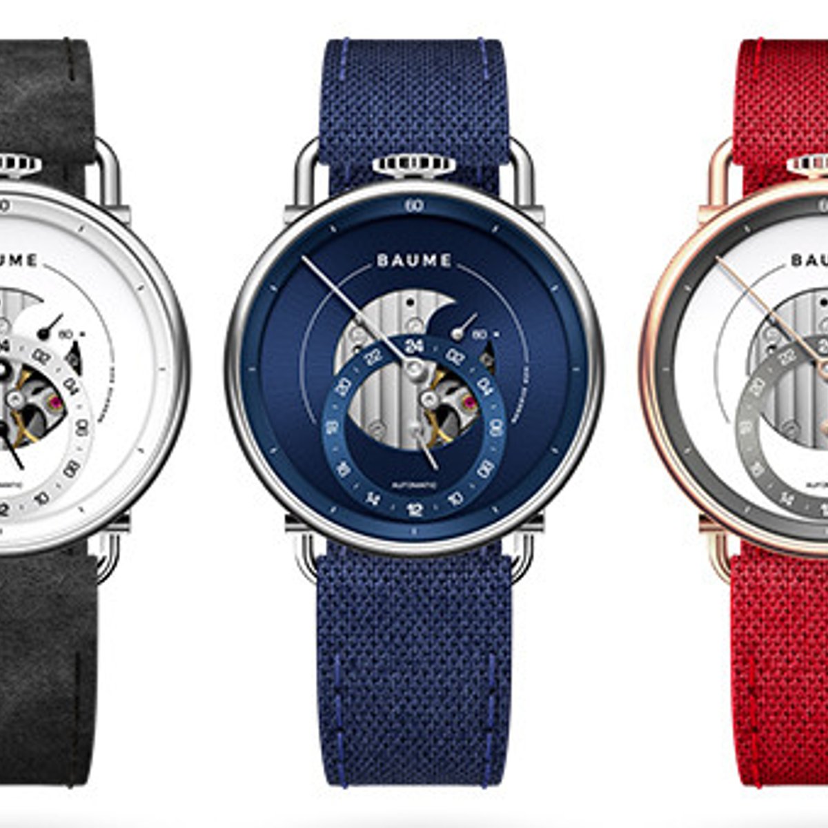 自動巻きウォッチも誕生、カスタマイズならボームで決まり！