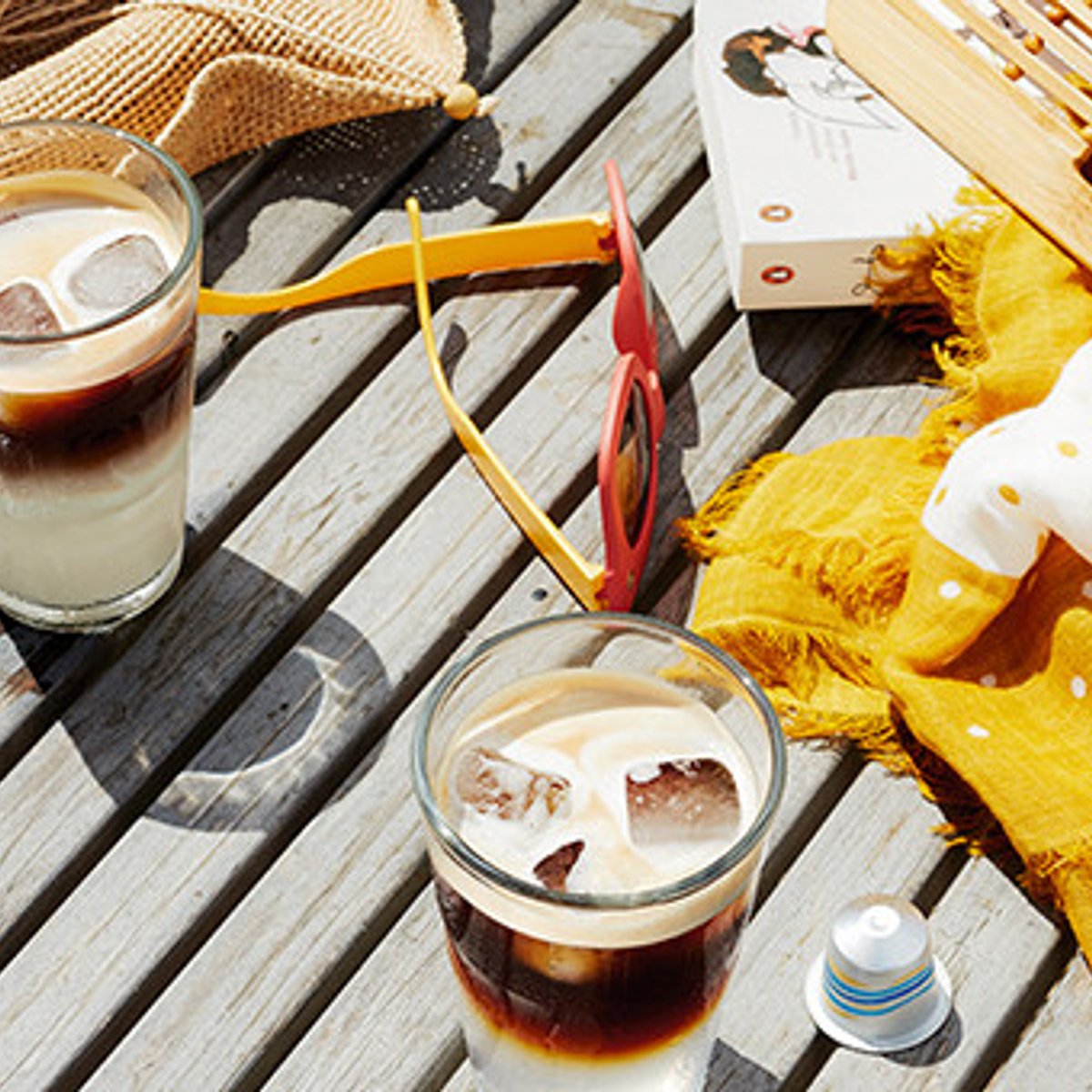 ネスプレッソから、ふたつの夏季限定アイスコーヒーレシピ専用コーヒーが登場！