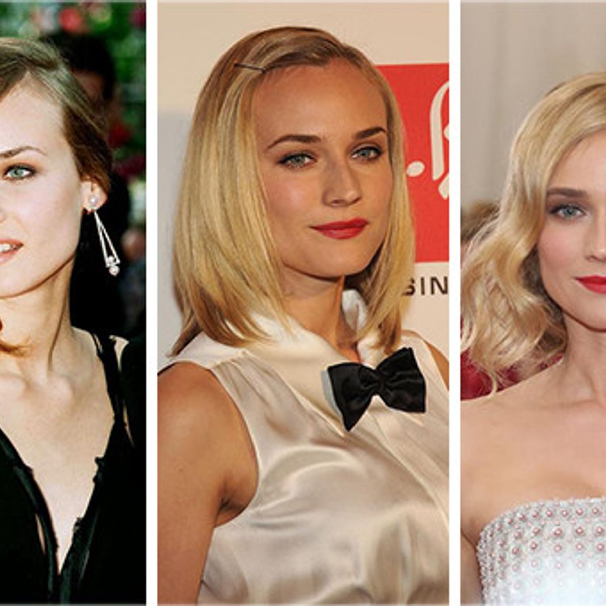 まとめ髪の女王、ダイアン・クルーガーのスタイル集。