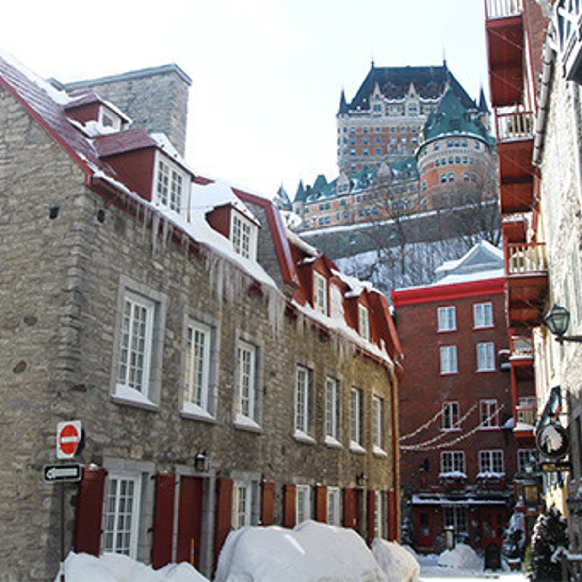 まるでおとぎ話！ 世界遺産の街ケベックシティを旅する。