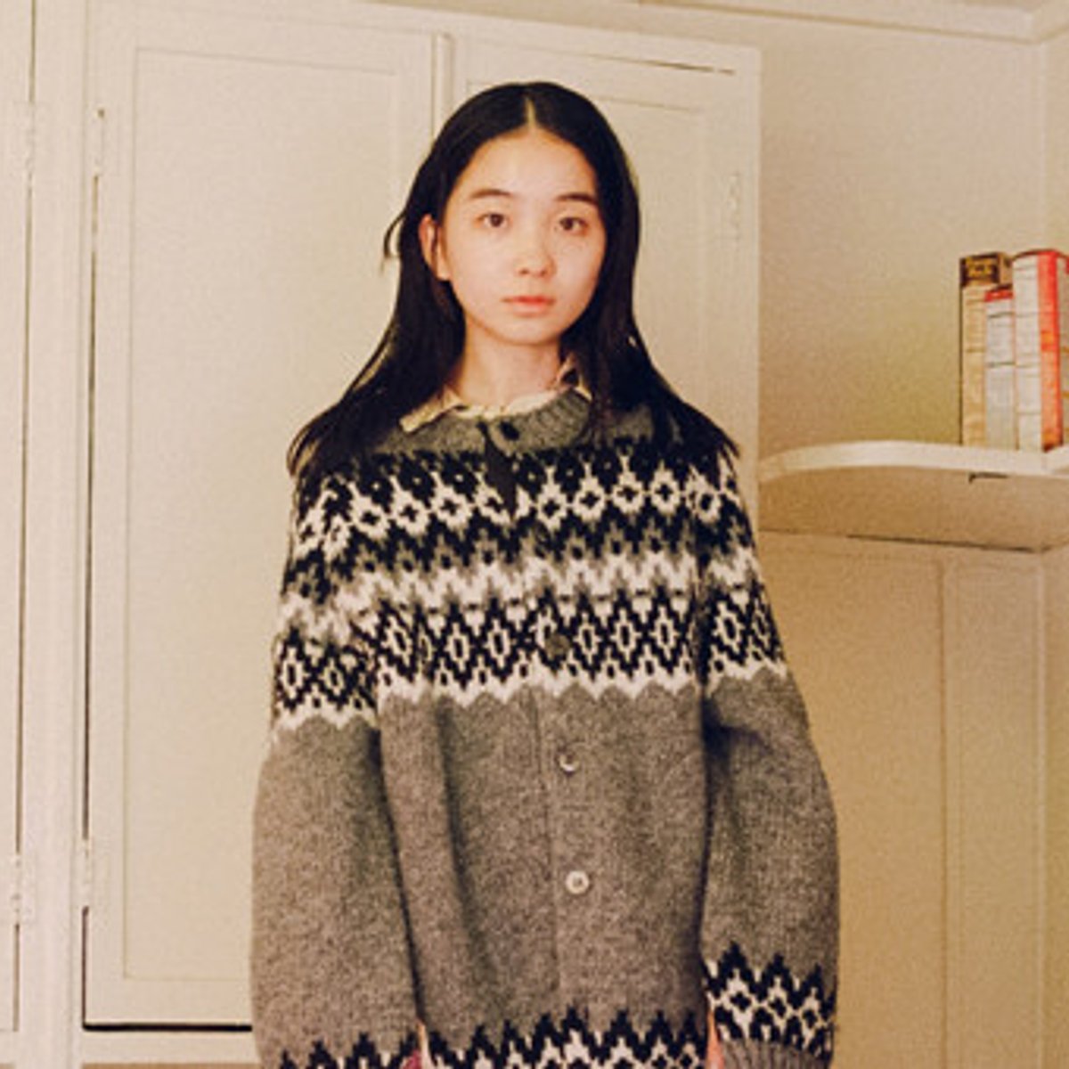 【ニット50選】ドレッシーなノルディック。