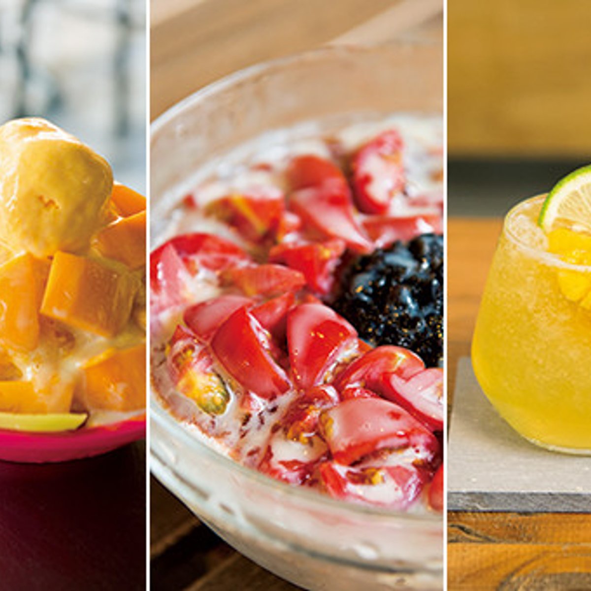 採れたて果実いっぱい！ 台南はスイーツ天国。