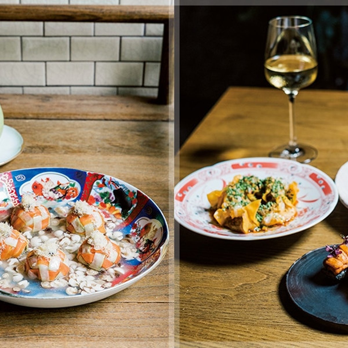 気鋭のシェフが手がける、モダンな台湾料理をいただきます。