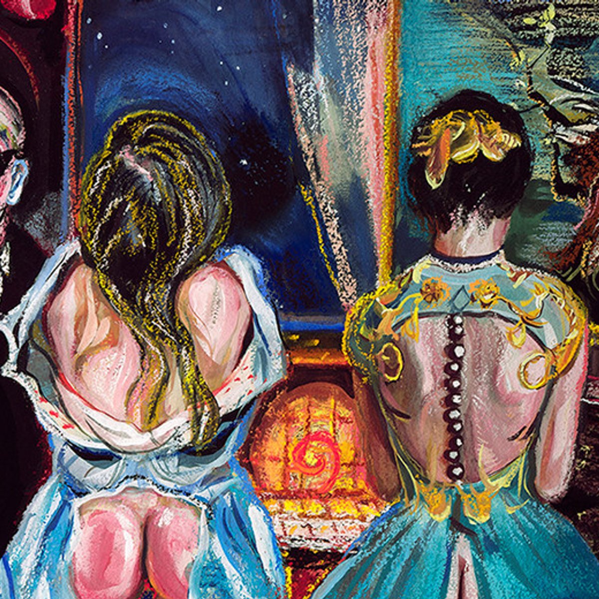 女性はみんな疲れてる？　アートの問いかけ。