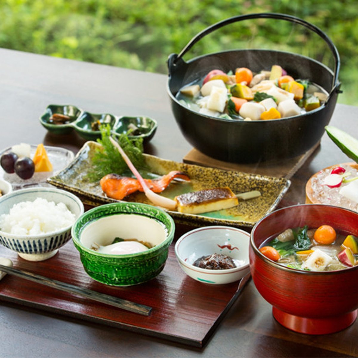 開運旅の始まりは、贅沢な朝ごはんから。