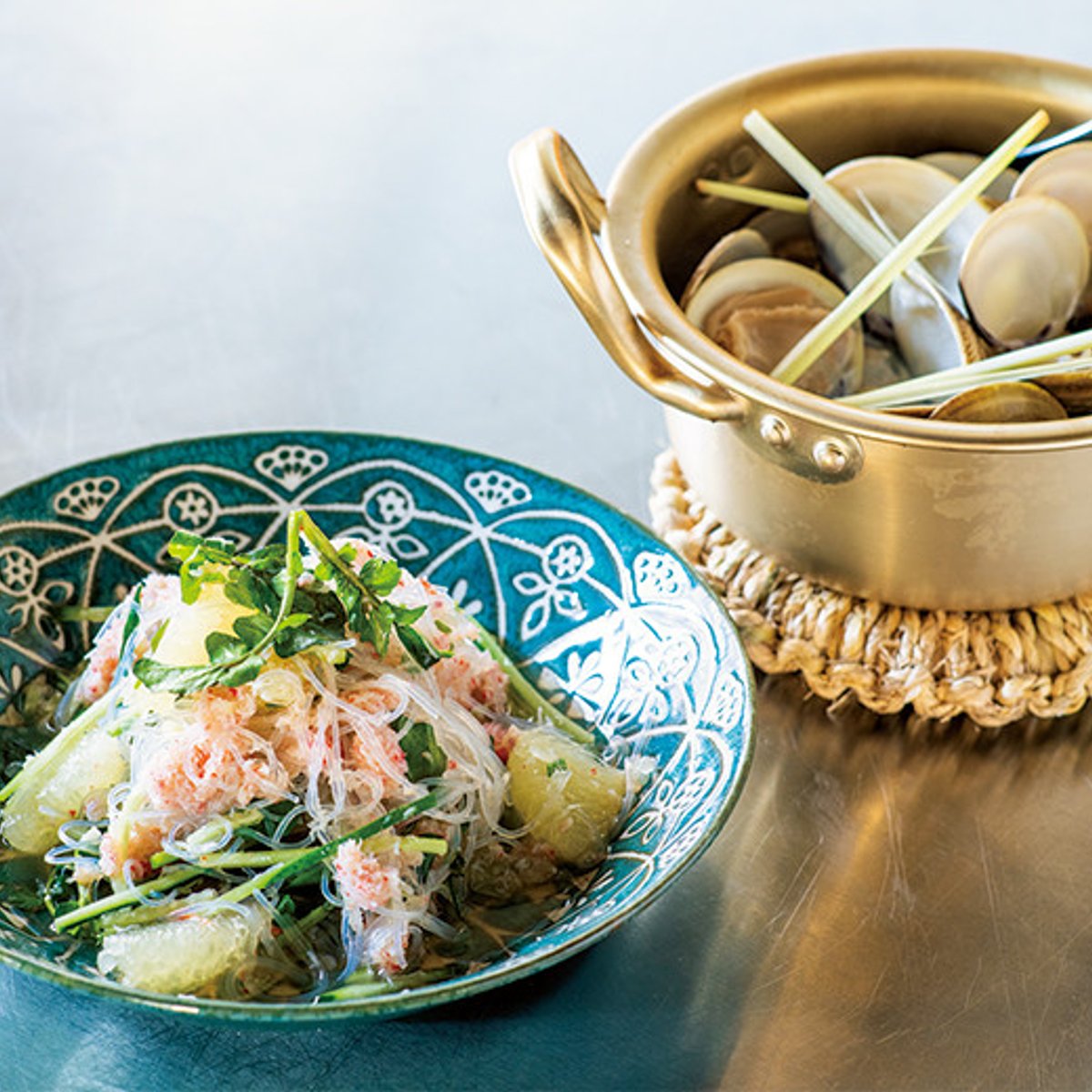 自然派ワインに合う、野菜たっぷりの優しいベトナム料理。