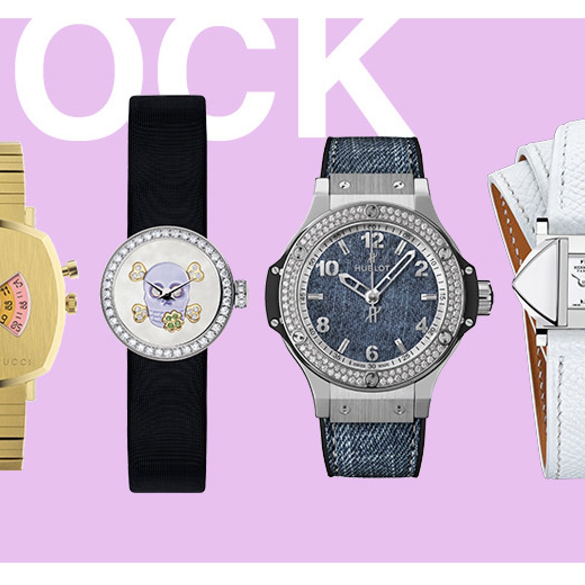 ロックなマインドのあなたには、メゾンの小粋な時計を。