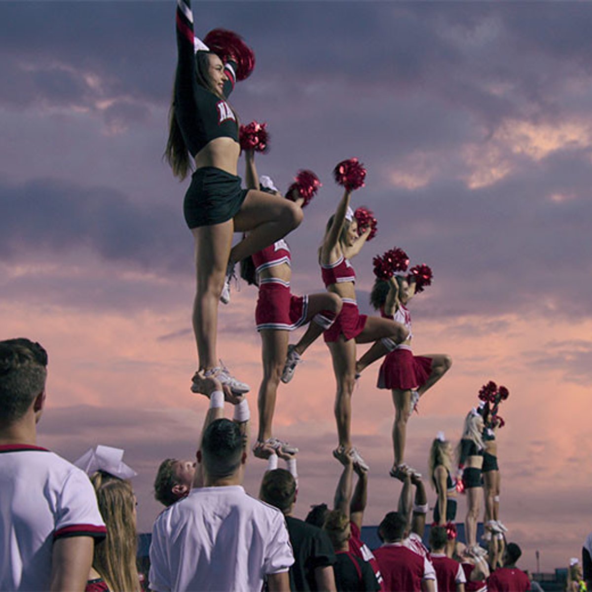超絶美技＆メンバーの頑張りに圧倒される、「チアの女王」。