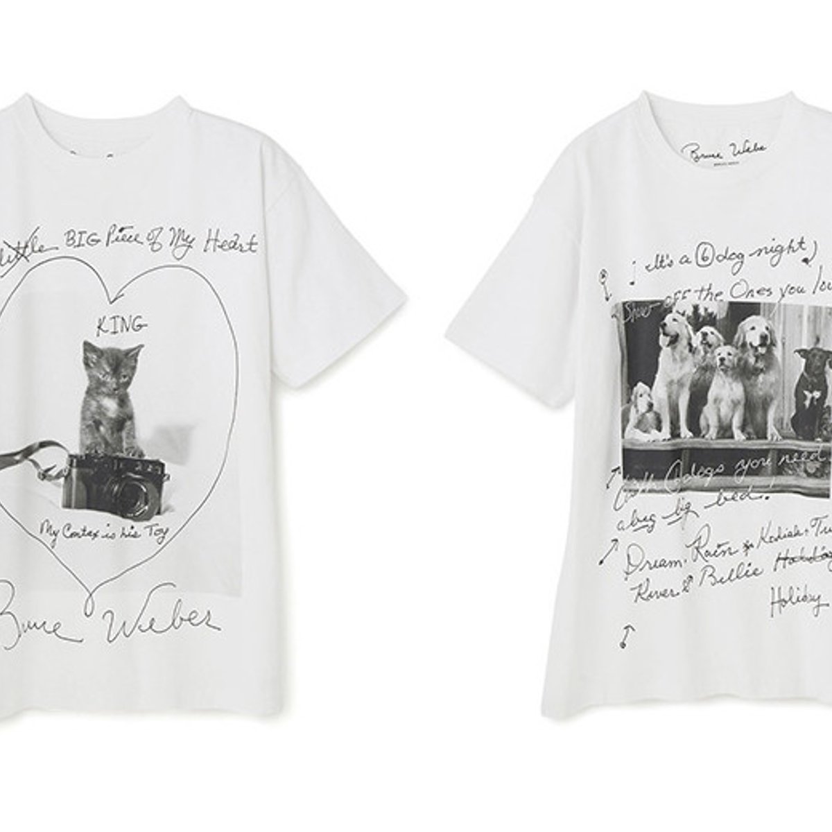 ビオトープが、ブルース・ウェーバーとのコラボTシャツを発売！
