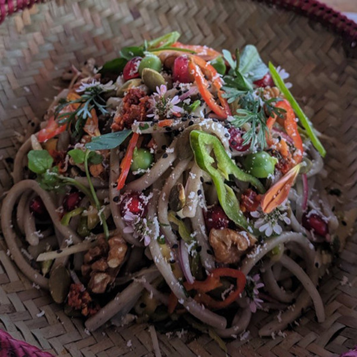 【世界のホテルレシピ】サラダ感覚のブータン風そば。